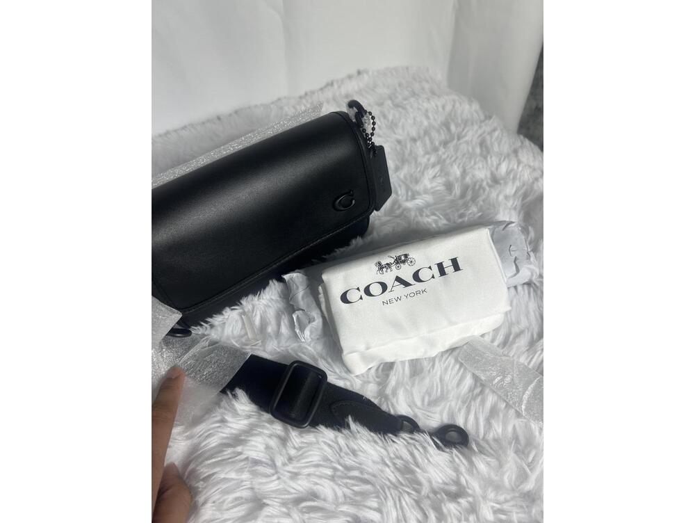 Coach Black Leather Crossbody Bag - Picture 3 of 9